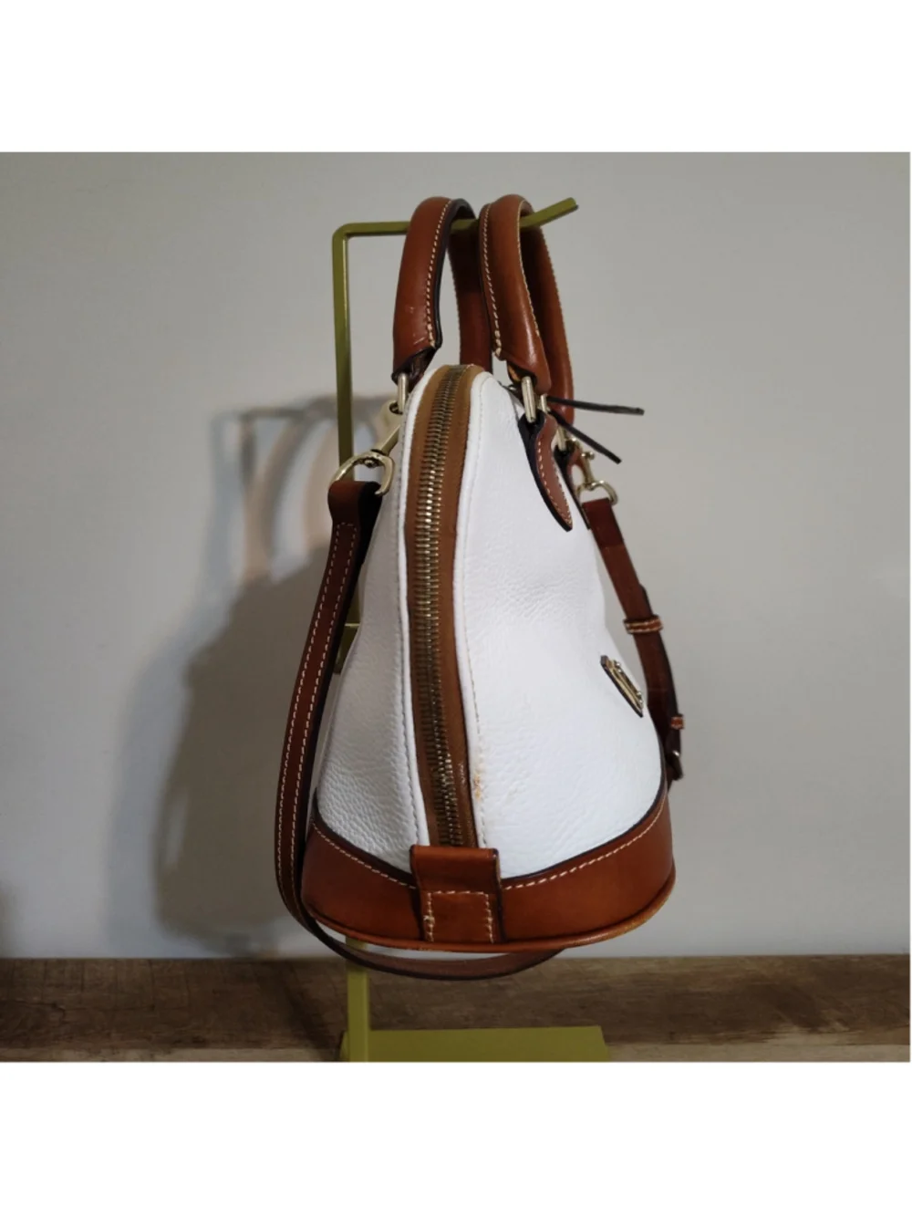 Women's Dooney & Bourke Satchel One Size White Brown
